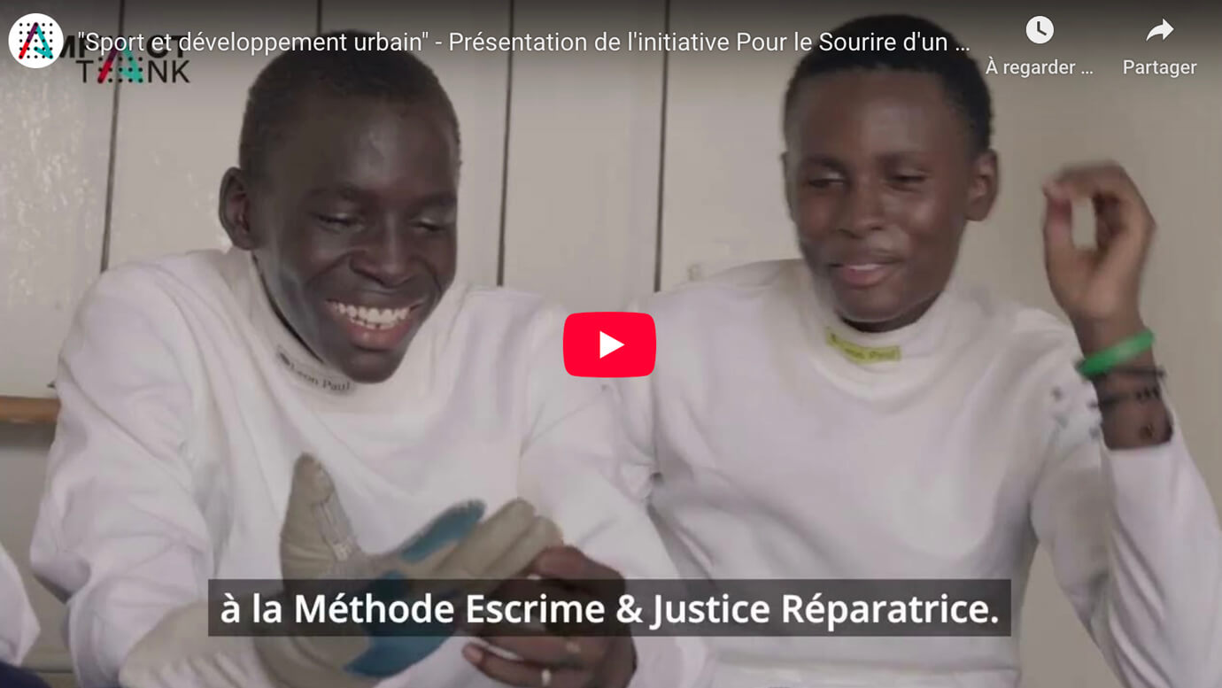 « Sport et développement urbain » –  Présentation de l&rsquo;initiative Pour le Sourire d&rsquo;un Enfant